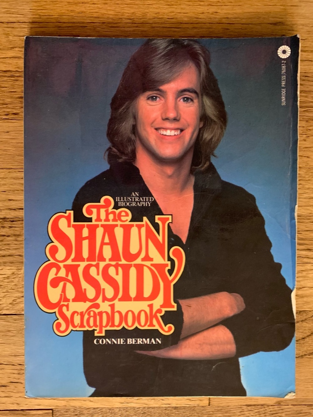 Vintage 1978 The Shaun Cassidy Scrapbook Paperback Book
